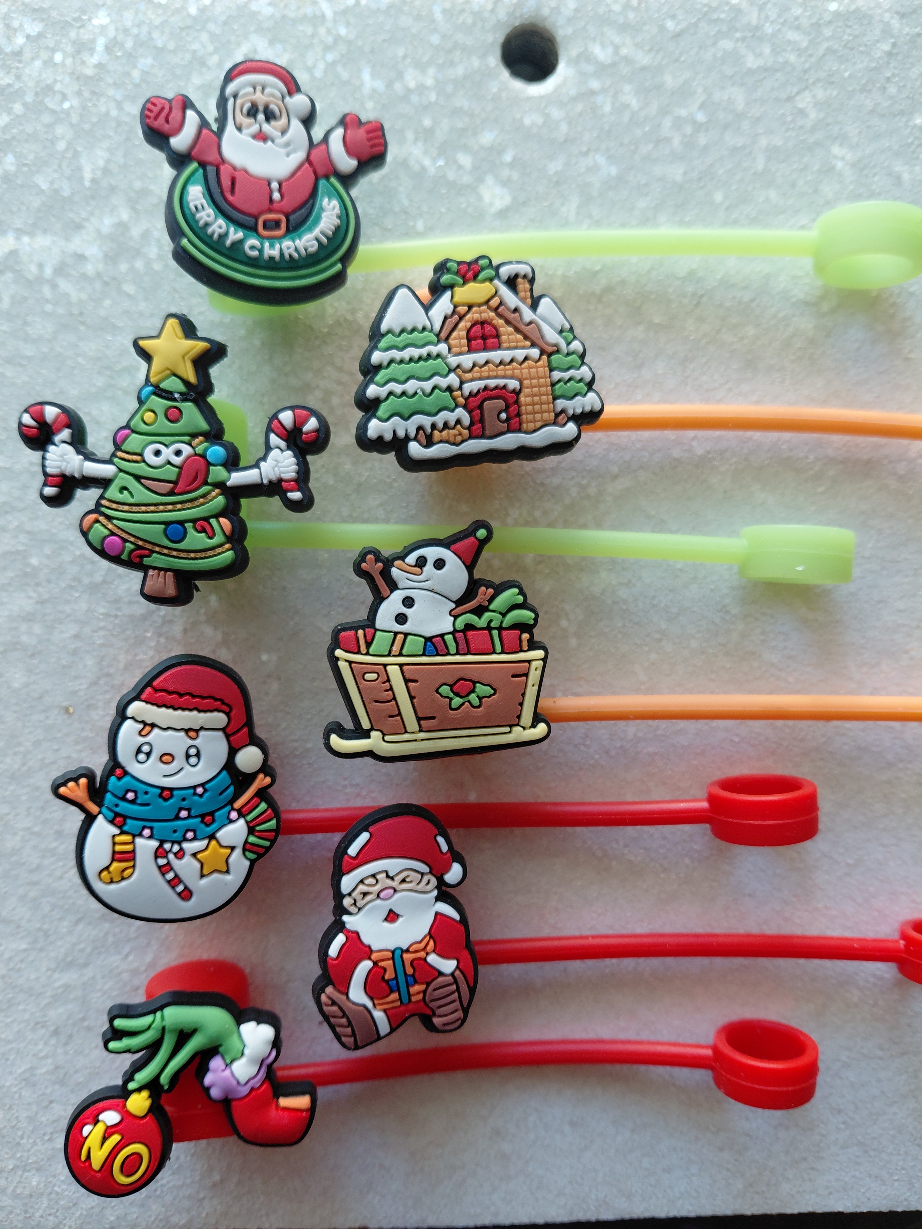Christmas straws 1