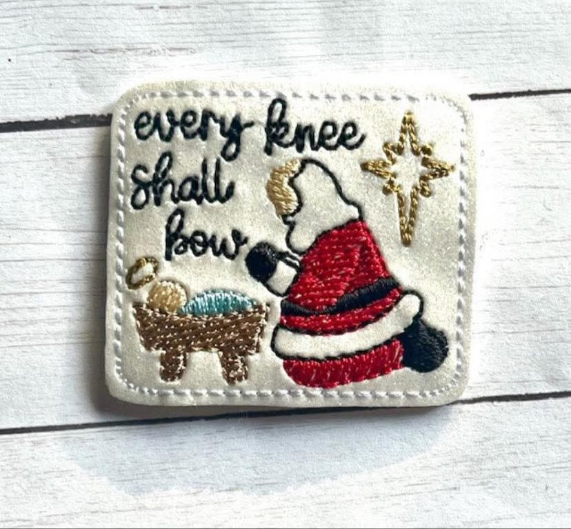 Every knee shall bow